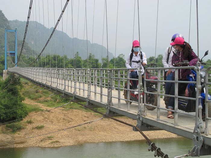 CẦU TREO DÂN SINH MÝ ĐÔNG - CÀNH